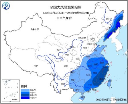 东北江南今起降温将逾10℃ 长江以南大部多阴雨