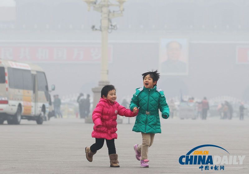 北京再次遭遇雾霾天气