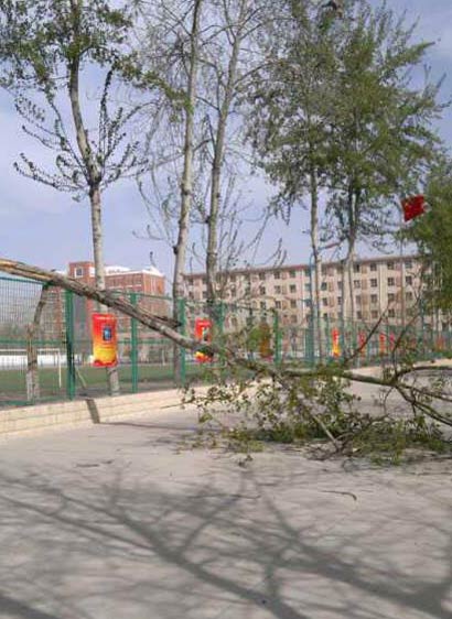 大风沙尘猛袭西北华北地区 华南局地9日迎暴雨