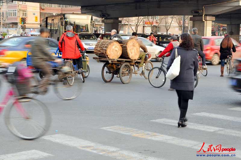 五花八门的中国式过马路（组图）