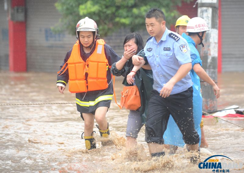 暴雨来袭——多地遭遇暴雨洪涝灾害