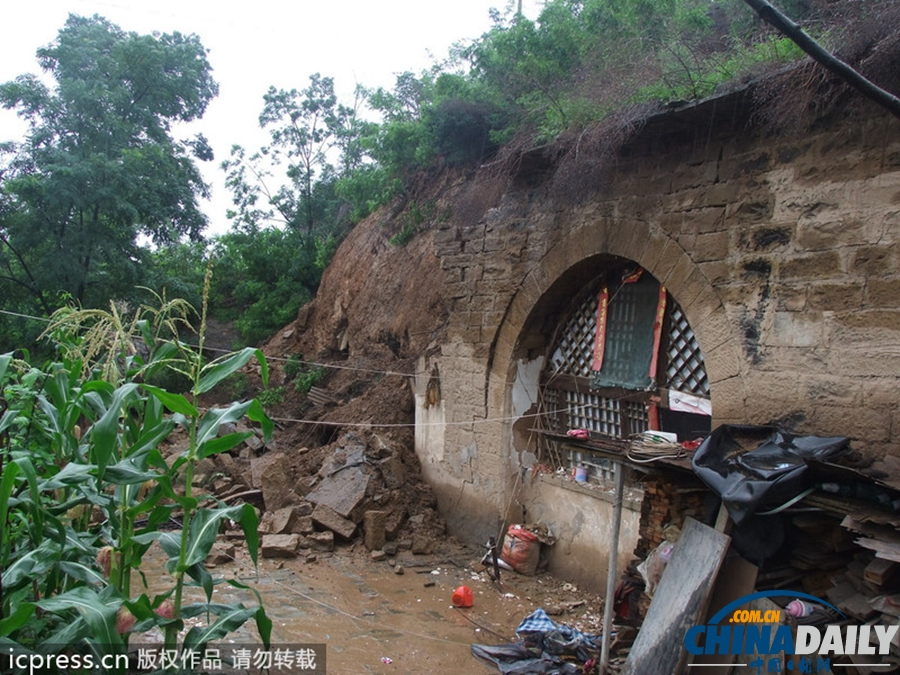 高清：强降雨致陕西9市20万人受灾 已9人遇难损失2亿多