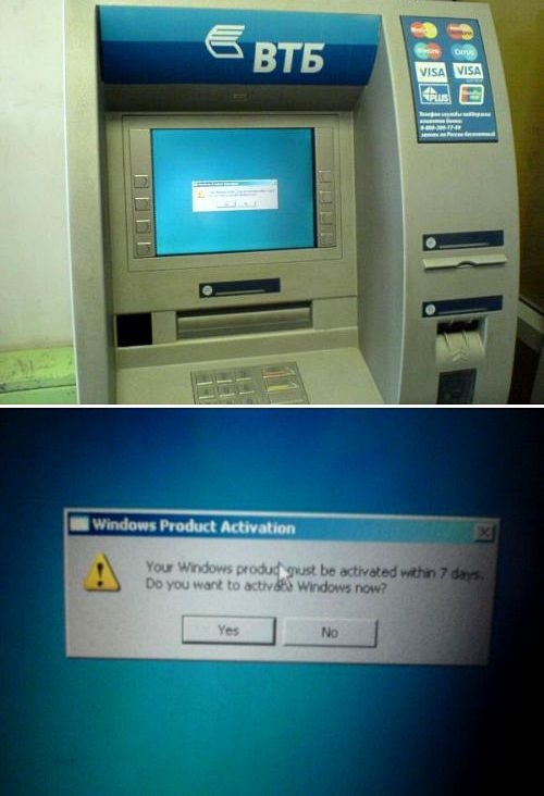滑稽！那些ATM机前的囧人囧事