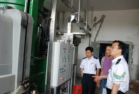 深圳检验检疫局对大运进口设备进行专项检查
