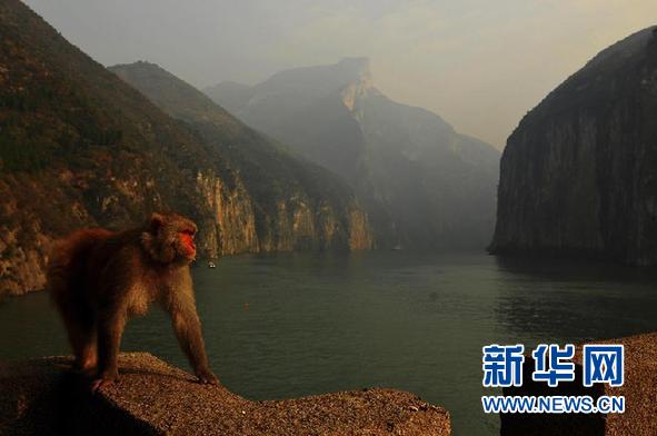 组图：三峡瞿塘峡美景如画