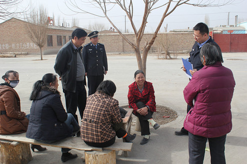 新疆兵团公安局圆满完成对焉耆垦区一级派出所考核