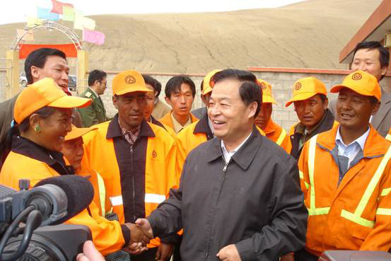 交通运输部部长杨传堂谈西藏交通规划