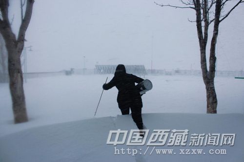 日喀则市强降雪预警升级为橙色