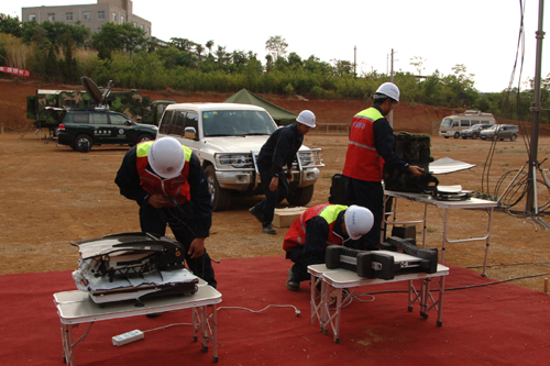 2013年中国移动西南大区应急通信演练在昆举行
