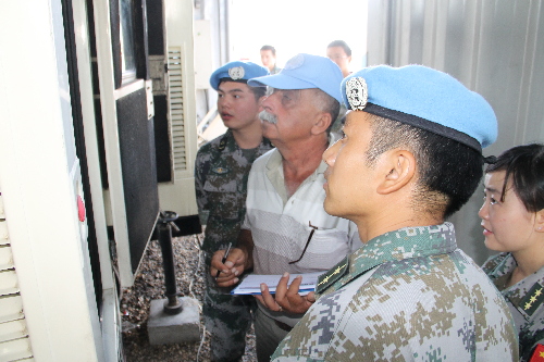 中国赴黎维和医疗队顺利通过联合国装备核查