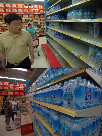 新安江水域苯酚浓度下降 水厂水质达标 超市供水充足