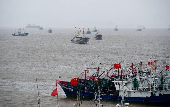 强台风“布拉万”造成舟山海域狂风暴雨