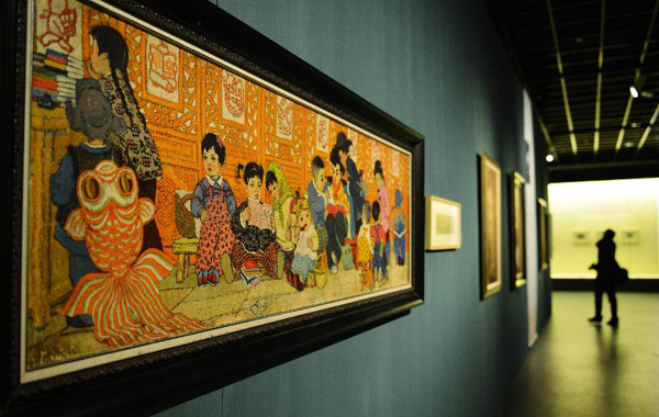 “留学到苏联”大型美术作品展在杭州开幕