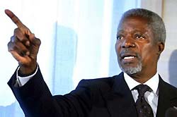 Kofi Annan: everyone made mistakes in Iraq