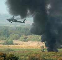 Insurgents attack US Black Hawk copter