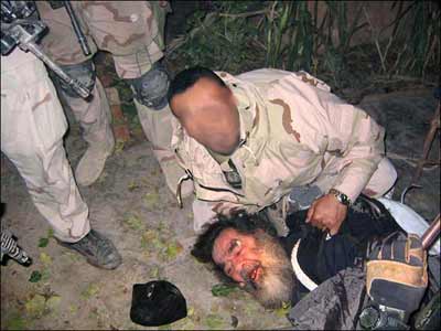 The moment Saddam was dragged from his hole
