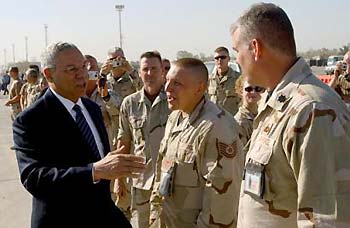 Powell in Iraq