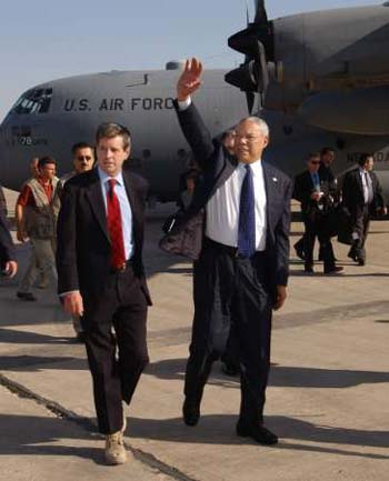 Powell in Iraq