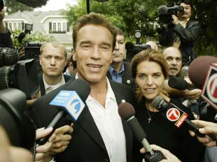 Actor-turned-politician Arnold