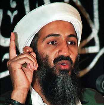 Pakistan President Pervez Musharraf says Al-Qaeda mastermind Osama bin Laden is alive and probably living in the rugged mountains bordering Afghanistan(AFP/File)