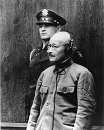 Tojo sentenced to death