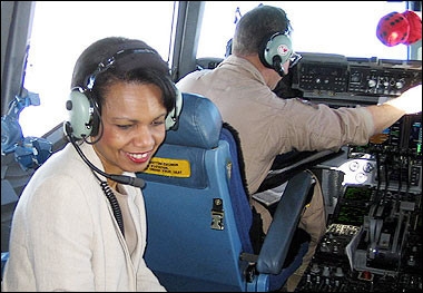 U.S. Secretary of State Rice visits Iraq