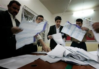 Millions of Iraqis vote in relative peace