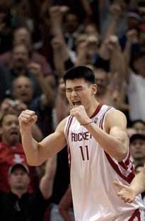 Yao Ming named NBA Player of Week