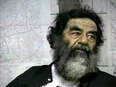 US officials say Saddam's not talking