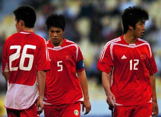 Soccer: China out of race for Olympic berth