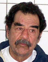 Saddam gets birthday eve visit from Red Cross