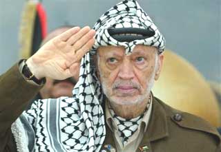 Palestinian leader Arafat dies at 75