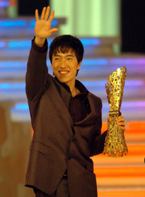 Liu Xiang, Zhang Yining voted nation's best