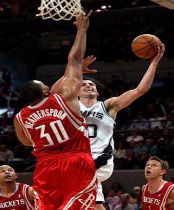 Spurs hold down Rockets 83-70