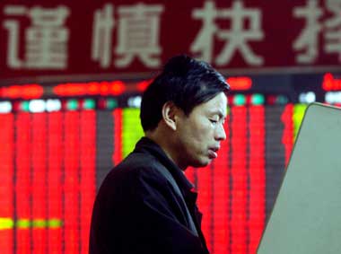 China's stocks regulator ready to act