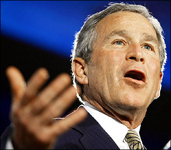 Bush: China a great nation growing like mad