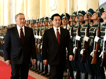 Chinese president arrives in Kazakhstan for visit