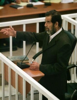 Saddam goes on trial for 1982 massacre