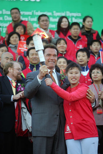 Schwarzenegger in China
