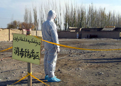China intensifies human bird flu prevention