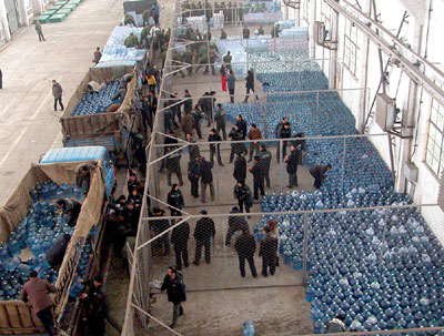 Water supply cut in Harbin