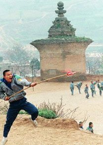 Birthplace of China martial arts damaged