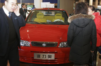 Minicar sweetheart for Chinese people