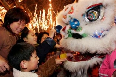 New Year's celebrations in Shanghai