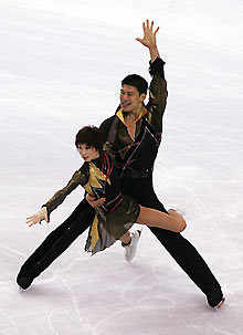 Zhang-Zhang rank second in short program