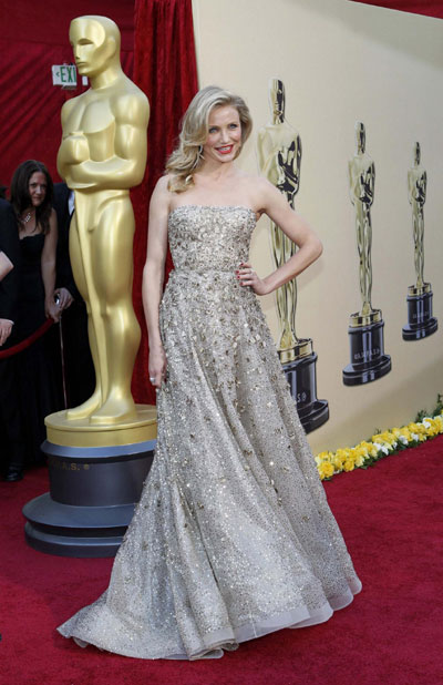 Cameron Diaz at the 82nd Academy Awards