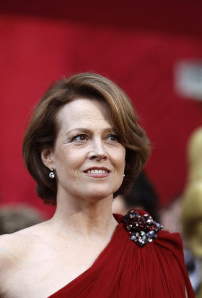 Sigourney Weaver at the 82nd Academy Awards