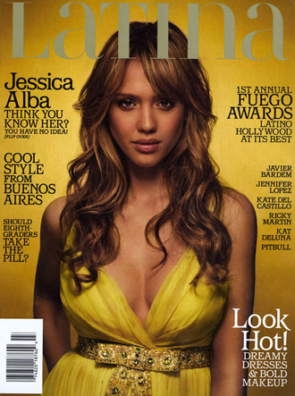 Jessica Alba covers Latina magazine