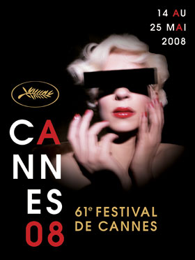 Official poster of the 61st Festival de Cannes