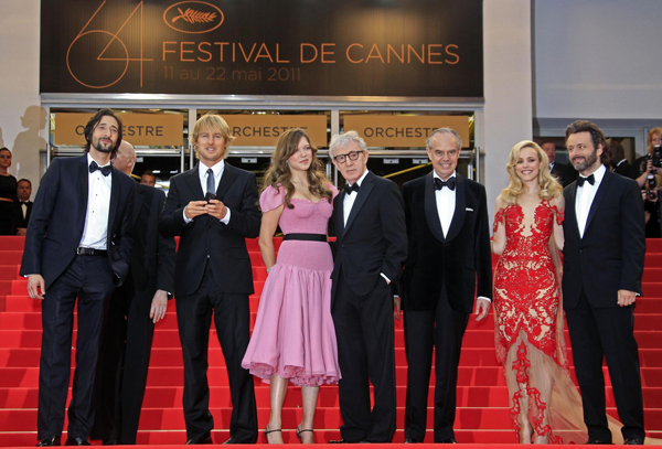 The screening of 'Midnight In Paris' at opening ceremony of the 64th Cannes Film Festival